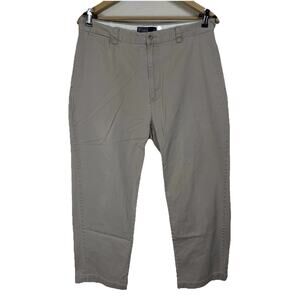 Polo Ralph Lauren Pants Mens 36x30 (34x29) Gray Philip Flat Front Classic Fit